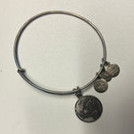 ALEX AND ANI  Silver-Tone Bangle Bracelet 2015 Because I Love You Photo 0