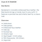 Ny&co RED booties New York &  Photo 5