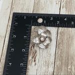 Vintage Asian 3D Flower Faux Pearl Brooch Photo 4
