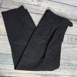 Escada Pure New Wool Black Trouser Pants Photo 0