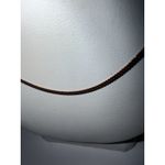 20"‎ Rose Gold Plated 925 Sterling Silver Herringbone Chain Flat Necklace Pink Photo 2