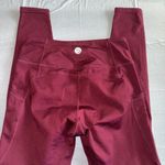 Baleaf  Maroon Active Leggings Photo 4