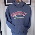 Gildan Cozy Pullover Hoodie Graphic Printed Nashville Tennessee Hooded Sweatshirt SZ S Photo 3