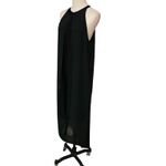 Venus  Women's Sleeveless Sheer Casual Trendy High Low Hem Dress Black Size 10 Photo 4