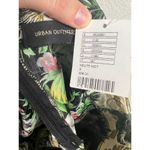 Urban Outfitters Tropical Hibiscus Leaf Print Jacquard Mini Skirt Size S Photo 6