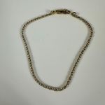 Christian Dior Vintage Simple Chain Bracelet Gold Tone Photo 4