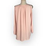 Amanda Uprichard Katherine Maternity Top Women's L/XL Pink Long Sleeve RTR Photo 4