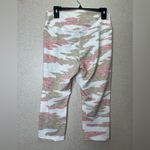 Old Navy Pink and Beige Camouflage Leggings size LP Photo 2
