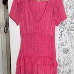 Love Shack Fancy  Rena watermelon ice mini dress Photo 10