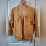 Maurice's XXL Fringed Mustard Sweater Photo 1