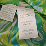 Lilly Pulitzer  Sarasota tunic shirt in fresh citrus beaded Photo 6