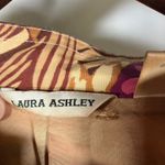 Laura Ashley Vintage 90's  Floral Jacket Silk Cotton Button Down Womens‎ Medium Photo 1