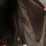 Apostrophe Womens 16W Blazer Brown Long Sleeve Career Animal Print Notch Lapel Photo 3