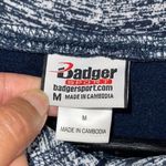 Badger Sport‎ Womens Maritime Softball Heather Hoodies Blue Gray Medium Photo 3