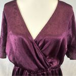 Torrid Lily wine babydoll satin surplice top size 2X Photo 4