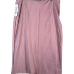 Trends Womens Muave NEW Ribbed Two Piece Set Skirt Cropped Top Sz 1X Pink Photo 1