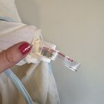 Free People  Cozy Girl Tank Bodysuit‎ Ivory Medium Retail $58 Photo 8