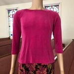 Citiknits 2 Piece Pink Black Floral Top and Skirt Photo 1