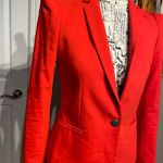 ZARA Vintage Neon Blazer Bright Fit Flare Preppy Tomboy Work Fall Summer Colorful Coastal Western Neon Pop Flashy Photo 1