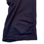 Chico's  Zenergy Womens Pants Size XS Blue Pull On Ruched Hem Mid Rise Pants NWT Photo 3