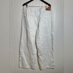 Urban Outfitters BDG Baggy White Pants Knee Patches, Wide Leg Photo 2