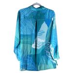 Susan Graver Womens Tops Size 8 Printed Chiffon Tunic Photo 1
