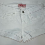Fiorucci Revolve  NWT Women's Ittierre Classic White Denim‎ Shorts Size 29 Photo 0