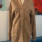 Abercrombie & Fitch  Cheetah Open Cardigan Top Animal Print Size S Small Photo 0