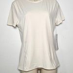 Lululemon Wundermost Nulu Hip-Length Crewneck Shirt /Light Ivory/ Size L- LW3HXG Photo 1