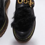 Car Shoe Olimpiadi St Moritz Black Scarpa Donna Chunky Lug Slip On Rare Size 7 Photo 4