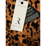 Rare London NWT Leopard Devore Lace Tie Maxi Dress sz 4 $148 Photo 5