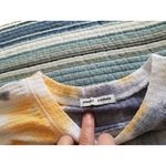 Sweet Romeo  Women's Yellow Tie Dye Thermal Thumbhole Long Sleeve Shirt Size S Photo 8