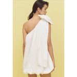 Bardot  NWT Razia White One-Shoulder Bubble Mini Dress Size 6 Photo 1