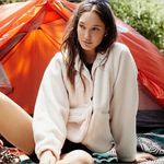 Free People FP Movement X Hatch Hit The Slopes Fleece Jacket Size L Photo 0