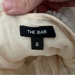 The Bar NEW NWOT Kai Tiered Tulle Halter Midi Dress In Sparkle Nude Photo 12