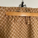 Vintage Summit Sportswear Midi Skirt Tan White Diamond 12 Photo 3