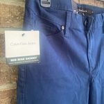 Calvin Klein Jeans Calvin klein blue mid rise skinny pants NWT Photo 1
