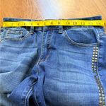 Vocal  Denim Jeans with Metallic Accents Photo 7