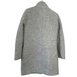 J.Crew  Italian Stadium Cloth Wool Coat by Nello Gori Gray Size 2 Photo 8