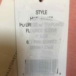 Halston dress with trapunto flounce‎ sleeve blush dress Women’s Size L New w/tag Pink Size L Photo 6