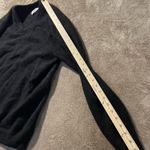 Cashmere Sweater Women's M/L Black Vneck Long Sleeve Shirt Top Soft 100% Size M Photo 7