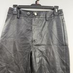 Princess Polly  faux leather biker moto pants womens size US 4 black Photo 1