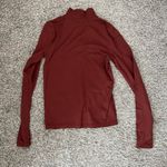 Maroon Long Sleeve Quarter Photo 5