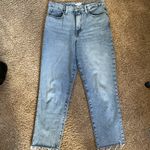 Good American 's Good Boy straight crop jeans High Rise Size 28 EUC Photo 4