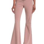 Free People  Mauve Downhill Flared lace up yoga pants size M Photo 8