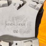 Kendall + Kylie Black Suede Edison Faux Fur Lace Up Ankle Hiking Booties Sz 6 Photo 4