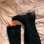 Black knee high boots Size 7 Photo 2