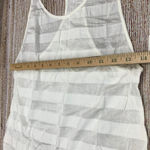Heroine Sport Stripe Tank Top Racerback Athletic Athleisure White Small New Photo 3