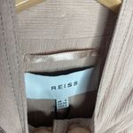 Reiss Ives dusted pink textured twin pocket utility jacket size 2 Photo 12