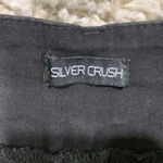 Silver Crush  Black Jean Shorts Photo 1